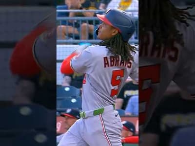 A 1st-Inning Blast from CJ Abrams