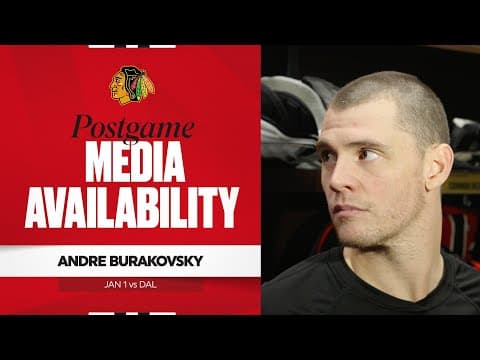 “We need to do that on a regular basis.” | Andre Burakovsky Postgame 1.1.26