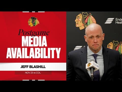 "We had real chances." | Jeff Blashill Postgame 11.23.25