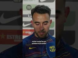 "We will give everything. Everything is possible.'' #shorts #fcbarcelona #shortvideo