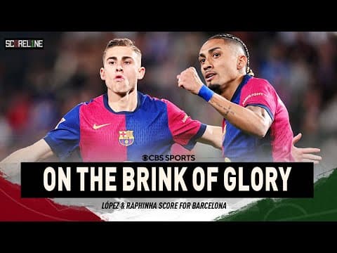 Barcelona COMEBACK against Real Valladolid | On the verge of being crowned CHAMPIONS | Scoreline