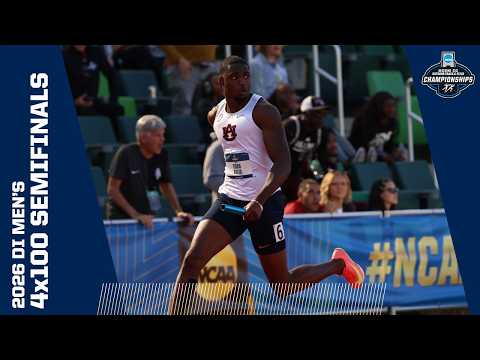 Every 4x100m relay semifinal from 2026 NCAA outdoor track and field championships