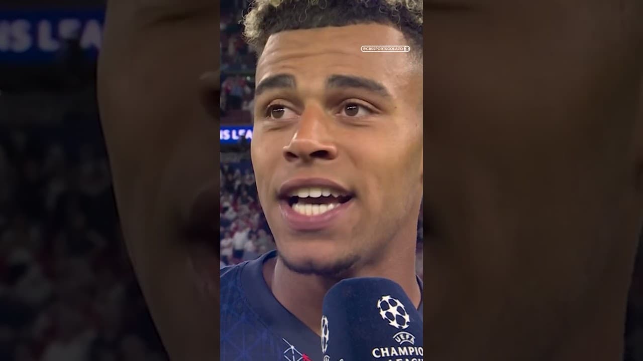 Désiré Doué on PSG going for UCL three-peat 👀 | CBS Sports Golazo