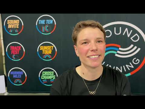 Nikki Hiltz on USAs after winning 3k at JDL