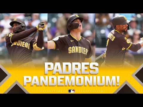Gavin Sheets CRUSHES a go-ahead homer to cap off the Padres' 9th-inning comeback! 🤯💥
