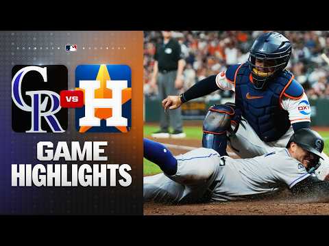 Rockies vs. Astros Game Highlights (4/16/26) | MLB Highlights