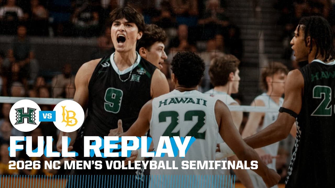 Hawaii vs. Long Beach State: 2026 NCAA men's volleyball semifinal | FULL REPLAY
