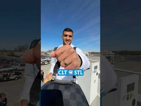 First business trip of the season 🛫 #mls #charlottefc #soccer #soccershorts