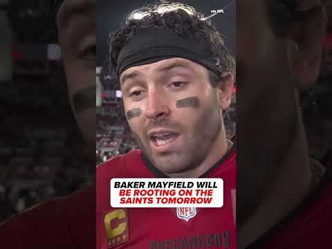 Baker and the Bucs need the Saints to win in order to win the NFC South #buccaneers #bakermayfield