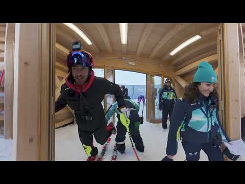 Carve up the slalom alpine skiing course at the Winter Olympics | NBC Sports