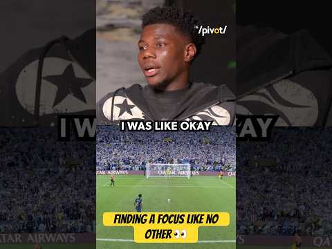 Aurélien Tchouaméni takes us through his penalty kick, France World Cup champ on the line 2022 ⚽️