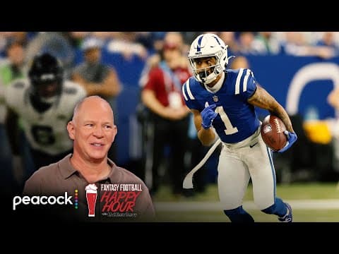 Josh Downs, Chris Godwin among top late-round fantasy WRs | Fantasy Football Happy Hour | NFL on NBC