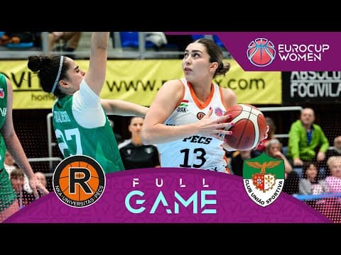 LIVE - NKA Universitas Pecs v Sportiva/AzorisHotels | EuroCup Women 2025-26 | Regular Season