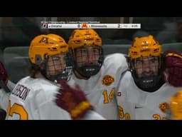 Brock Faber NCAA men's hockey tournament record FIVE assists in 2021