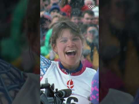 Throwing it back to the charm of Albertville 1992. 📼#Olympics  #MilanoCortina2026 #Albertville1992