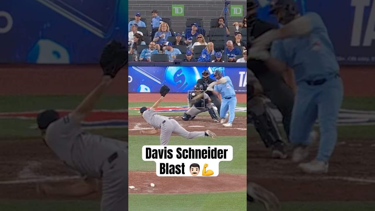 Welcome back, Davis Schneider 👏 #BlueJays