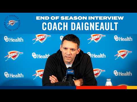 Head Coach Mark Daigneault | 2025-26 End-of-Season Interviews | OKC Thunder