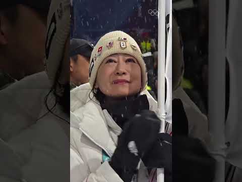 Choi Gaon's golden celebration! 🥇🤩