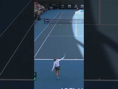 Poised under pressure🙂‍↕️ #EmmaNavarro #WTA #AdelaideInternational