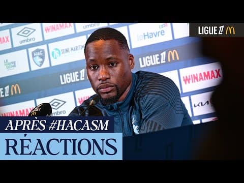 💬 Après HAC - AS Monaco (0-0), réactions de Lionel Mpasi