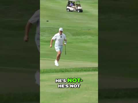 When the former wide receiver forgets something... and the run back ain’t exactly NFL speed