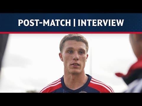 Post-Match Interview | NE Revolution vs. Houston Dynamo