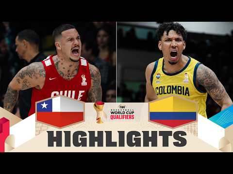 Chile 🇨🇱 v Colombia 🇨🇴 | Highlights | FIBA Basketball World Cup 2027 Americas Qualifiers