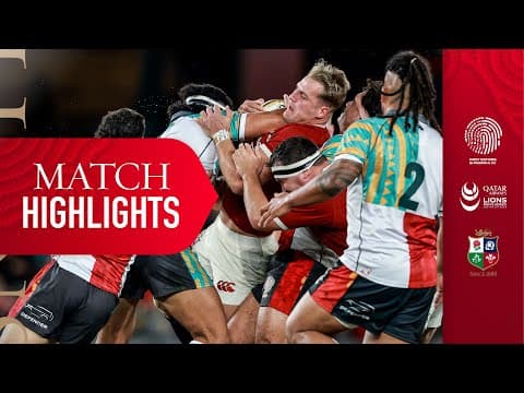 The British & Irish Lions Vs. First Nations & Pasifika XV | Highlights