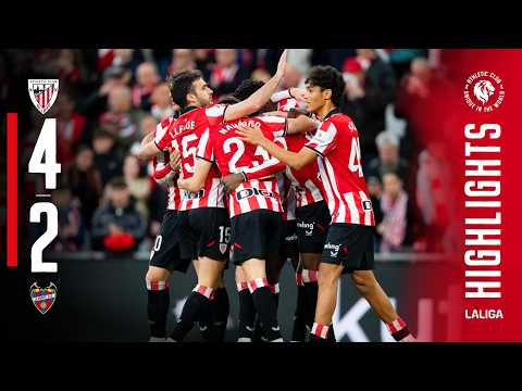 HIGHLIGHTS | Athletic Club 4-2 Levante UD | LaLiga EA Sports 2025/26 MD23
