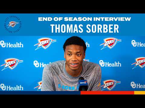 Thomas Sorber | 2025-26 End-of-Season Interviews | OKC Thunder