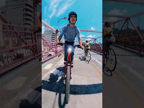 Citybikeboys take FLIGHT across NYC 🪽#shorts #ridecannondale