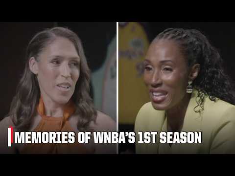 The W: Day 1 🏀 Rebecca Lobo & Lisa Leslie reminisce on the WNBA's first season in 1997!