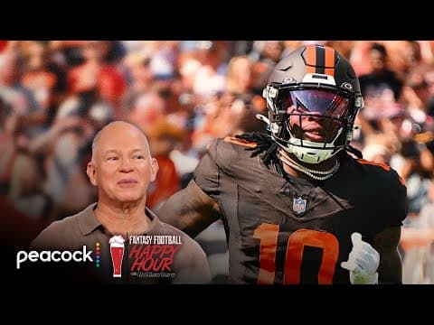 Browns' Quinshon Judkins a 'hold or buy' option in Week 6 | Fantasy Football Happy Hour | NFL on NBC