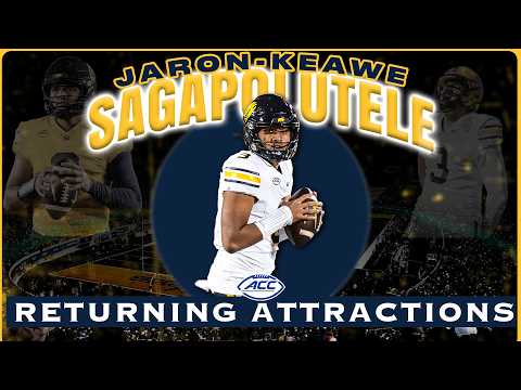 Cal QB Jaron Keawe-Sagapolutele | 2026 ACC Football Returning Attractions