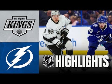 Kings vs. Lightning | NHL Highlights | December 18, 2025