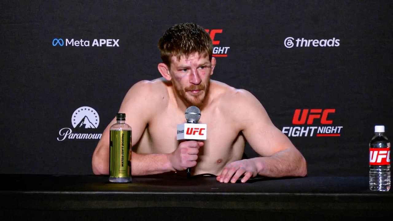 Arnold Allen Post-Fight Press Conference | UFC Vegas 117