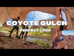 Tackling the Coyote Gulch sneaker route - Crack in the Wall exit  - Escalante Adventure Hike