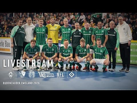 Re-LIVE: Budenzauber Emsland 2026 mit den Werder Legenden | SV Werder Bremen