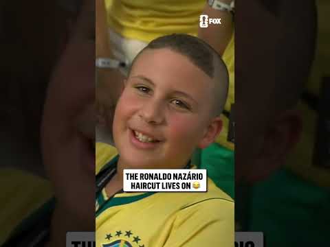This kid went all out for Brazil 😂