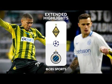 Kairat Almaty vs. Club Brugge: Extended Highlights | UCL League Phase MD7 | CBS Sports Golazo