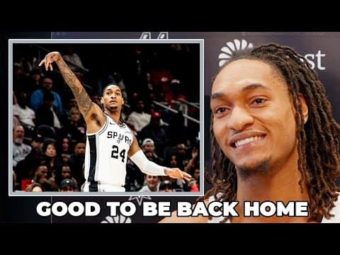 Devin Vassell on Playing Back in His Hometown