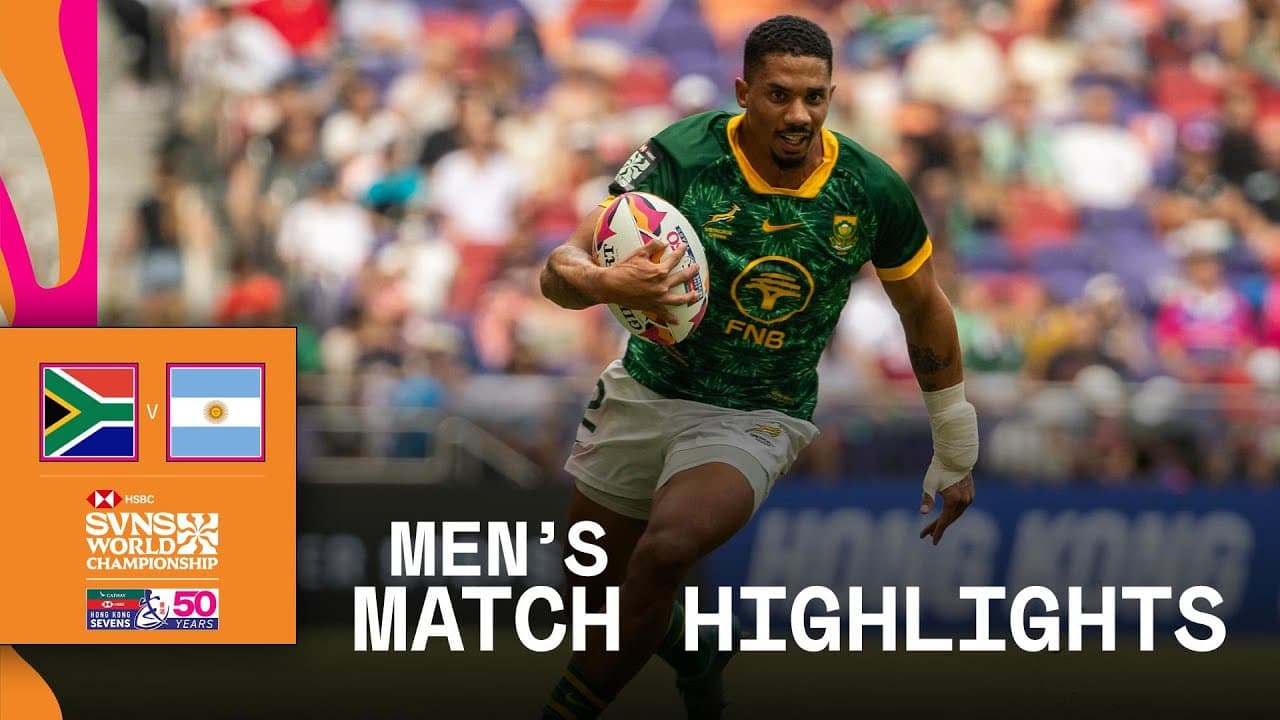 HISTORY in Hong Kong! 🤩 | South Africa v Argentina | HSBC SVNS Hong Kong 2026 | Match Highlights