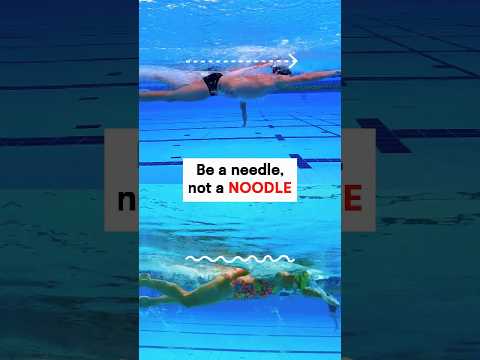 Stay straight, stay streamlined, and watch how much quicker you go.