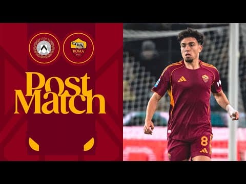 NEIL EL AYNAOUI | INTERVISTA POST UDINESE ROMA