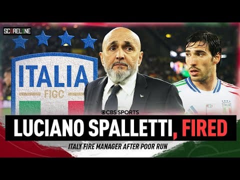 Italian National Team FIRE manager Luciano Spalletti a year before 2026 FIFA World Cup | Scoreline