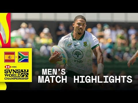Pushed ALL THE WAY 😰 | Spain v South Africa | HSBC SVNS Valladolid 2026 | Match Highlights