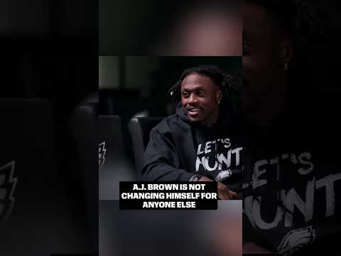 A.J. Brown works hard to find 'peace amidst chaos' ✍️