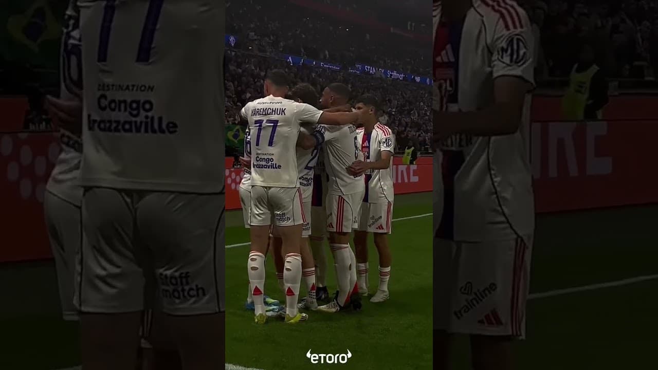 👀 Le but vu de la pelouse signé Alfonso Moreira #football #ol #ligue1 #shorts