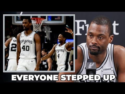 Harrison Barnes on Entire Team Stepping Up