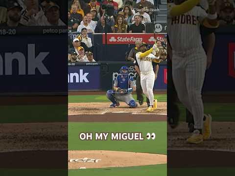 and I oop 👀 #padres #mlb #baseball #homerun